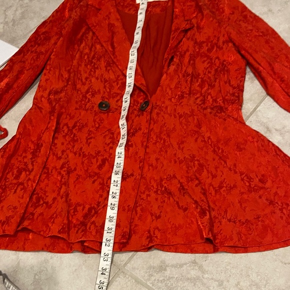 Free People Scarlet Textured Blazer - Picture 5 of 8